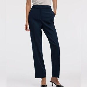 Reitmans Dark Blue Straight Leg Pants - size 10 petite